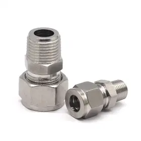 627145156887 YOEBOR Metalwork Steel Compression Tube Fitting