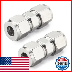 B07D1L87Q8 YOEBOR Metalwork Steel Compression Tube Fitting