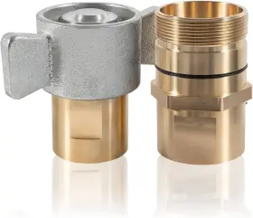 YSM1-1-2 YOURSME Npt Line Wing Nut Hydraulic Disconnect Set