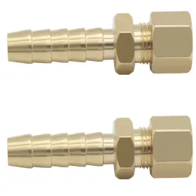 2406101LL-BCB-Y YSIL Compression Fitting Tube Od Barb