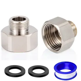 762027865757 YULLSOROM Pipe Fittings Water Hose Adapter Male
