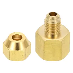 639664458560 ZAPLYTE Flare Female Male Pipe Fitting Nut