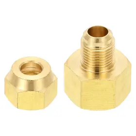 639664458669 ZAPLYTE Flare Female Male Pipe Fitting Nut