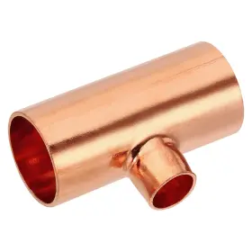 640283546613 ZAPLYTE Reducing Tee Copper Fitting Pipe Tube