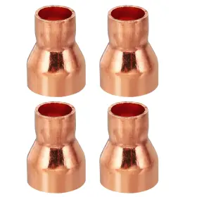 640283546910 ZAPLYTE Copper Reducer Reducing Coupling Fitting