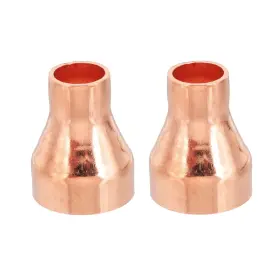 678202845257 ZAPLYTE Copper Reducer Reducing Coupling Pipe
