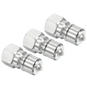 680811532992 ZAPLYTE Hydraulic Connect Coupler Carbon Steel