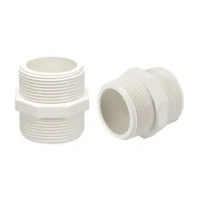 783243313723 ZAPLYTE Pvc Pipe Fitting Hex Nipple Male Thread