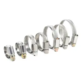 B0D11YZHNW ZERHOC Steel Hose Clamps Pipe Fuel Line Worm Gear