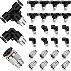 445014795727 ZHENGMY Push Connect Tube Fittings Od Npt Male