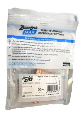 870503 ZOOMLOCK MAX Pack Coupling Fitting