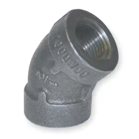 1LBK3 ZORO SELECT Fnpt Galvanized Elbow