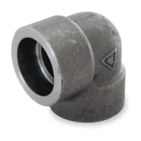 1MNN2 ZORO SELECT Elbow Pipe Socket Weld Forged Steel