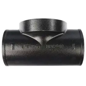 222052 ZORO SELECT Tee Pipe Female Socket Cast Iron