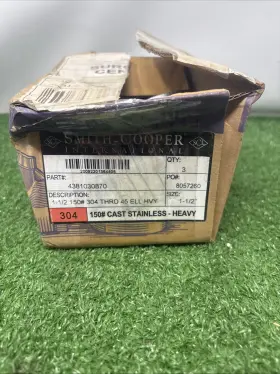 4381030870 ZORO SELECT Elbow Deg Thrd