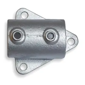 4NXR8 ZORO SELECT Structural Pipe Fitting Wall Mount Flange