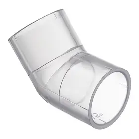 H417007LS ZORO SELECT Pvc Elbow Solvent Pipe