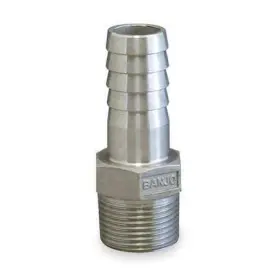HB025SS ZORO SELECT Barbed Mnpt Hose Barb