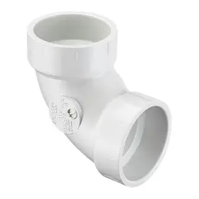 P300-060 ZORO SELECT Pvc Sanitary Elbow Socket Pipe