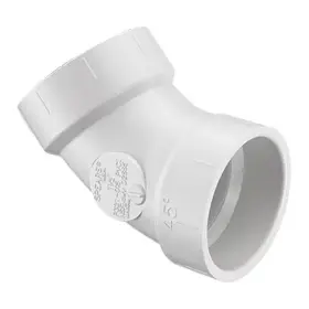 P321-060 ZORO SELECT Pvc Elbow Socket Pipe