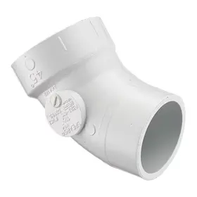P323-060 ZORO SELECT Pvc Street Elbow Socket Pipe