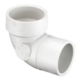 P333-040 ZORO SELECT Pvc Turn Elbow Socket Pipe