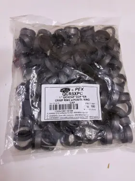 QCR5XPC ZURN Pex Qickcap Copper Crimp Ring Positioning Cap