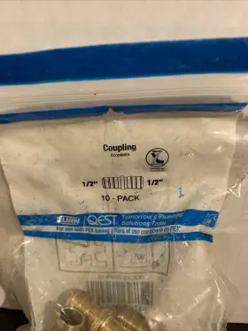 QQC33CGXNPK1 ZURN Pack Pex Qest Coupling #2
