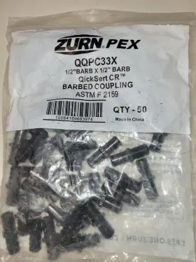 QQPC33X ZURN Barb Qickser Barbed Coupling