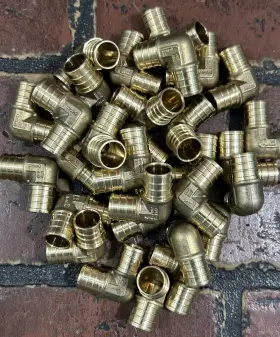 QQQE44GX ZURN Pex Crimp Elbow Lead