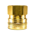 Foster 75fs St Series 3/4" Female Npt Brass Quick Couplers Straight Thru Fst. Fixed Price $34.25.