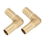 Yoebor Brass Hose Barb Fitting 90 Degree Elbow, 5/8" Barbed X Barbed,. Fixed Price $11.88.