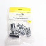 (5-pk) Apollo Pex-b Barb Reducing Coupling Poly Alloy Plastic Black 1 X 3/4. Fixed Price $6.26.