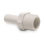John Guest Pp050822w-pk10 Push-fit Adapter Fitting, Polypropylene, White, 10 Pk. Fixed Price $13.19.