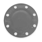 Pvc Blind Flange, Flanged, 1-1/4 In Pipe Size, 853-012. Fixed Price $20.69.
