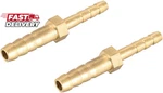 Uxcell Straight Brass Barb Fitting Reducer, Fit Hose Id 6mm To 4mm 2pcs. Fixed Price $11.85.