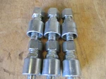 6 Pack Genuine Gates Hydraulic Hose Fittings 12g-12fjx Female Jic 37 Swivel. Fixed Price $108.00.