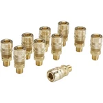 Milton M Style 1 4 Mnpt Male Brass Air Compressor Quick Connect Fitting 10 Pack. Fixed Price $52.39.