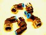 Qty 5 - Festo 153278 Qslf-3/8-8-b 3/8 Female To Push In 8 Mm New Usa Seller. Fixed Price $24.00.