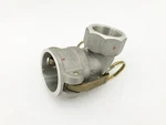 New Pt 15lb Coupler X Female Npt Thread 90 1-/2" W/ Hb20 Cam Arms. Fixed Price $84.95.