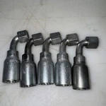 Qty-5 Eaton Weatherhead 08u-668 Hydraulic Hose Crimp Fittings. Fixed Price $41.00.