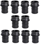 (10 Pack) 4" Poly Type E Male Camlock Adapter X Hose Shank Polypropylene. Fixed Price $99.95.