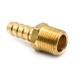 Interstate Pneumatics Fm65 Brass Hose Barb Fitting, Connector, 5/16. Fixed Price $14.99.