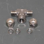Partial - Parker Tee Tube Fittings 6fbt4n-316, 3/8" X 1/4" Npt, Branch. Fixed Price $24.95.