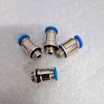 Lot Of 4 Festo Qs-g1/8-6-1 Straight Push-in Fitting 6 Mm Tube 1/8 Thread. Fixed Price $14.99.