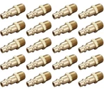 T Tanya Hardware Air Hose Fittings And Quick Male Plug 20 Piece Kit, Brass. Fixed Price $40.06.