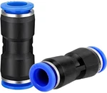 Wafjamf Straight Push To Connect Fitting,4mm Tube Od Quick Release Pneumatic Con. Fixed Price $9.99.