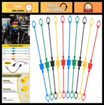 10 Sets Hydraulic Dust Caps & Plugs, Quick Coupler Covers For 1/2" Flat Face Cou. Fixed Price $39.99.
