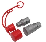 Lsq-ff-03 3/8" Npt 3/8'' Body Flat Face Hydraulic Quick Connect Disconnect Co.... Fixed Price $49.54.