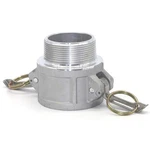 Quafwia 2 Pcs Aluminum Cam Lock Fittings 2" Part B Groove Hose Fitting Ca.... Fixed Price $25.92.